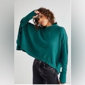 Free People Moon Daisy Thermal Pullover    Sz S